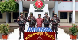টেকনাফে ৫ কোটি ১০ লাখ টাকার ইয়াবা উদ্ধার, আটক ১